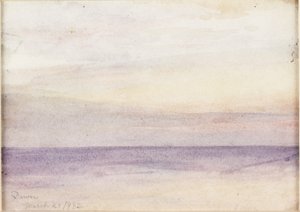 Dawn (akvarel på papir)